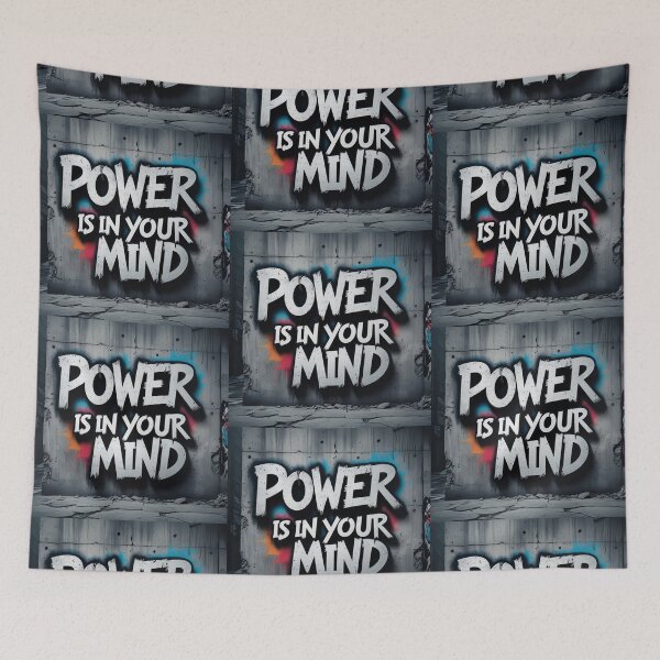 Item preview, Power is in Your Mind 45 designed and sold by Zeir Shop.