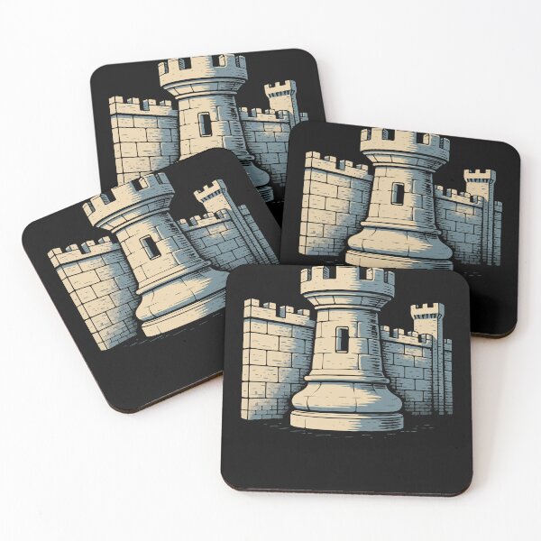 Item preview, Chess Player Rook Castle Wall Design designed and sold by LuminOrb.