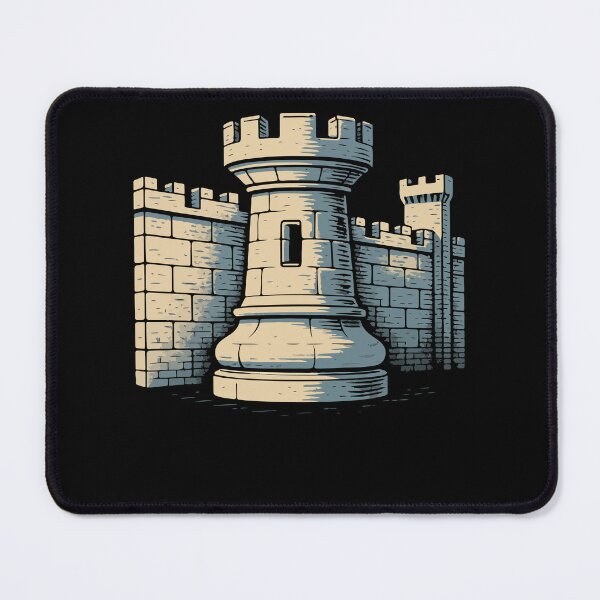 Item preview, Chess Player Rook Castle Wall Design designed and sold by LuminOrb.