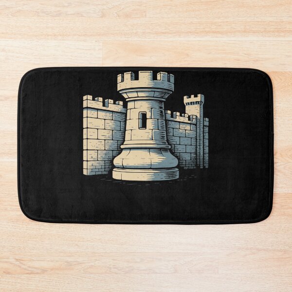 Item preview, Chess Player Rook Castle Wall Design designed and sold by LuminOrb.