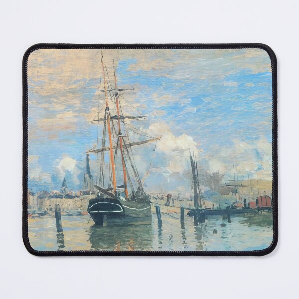 Item preview, The Seine at Rouen 1872 by Claude Monet designed and sold by GabyddAlessandr.