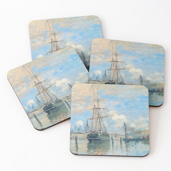 Item preview, The Seine at Rouen   1872 by Claude Monet designed and sold by GabyddAlessandr.