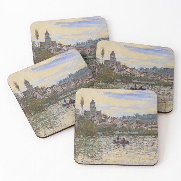 Item preview, The Seine at Vetheuil   1879 by Claude Monet designed and sold by GabyddAlessandr.