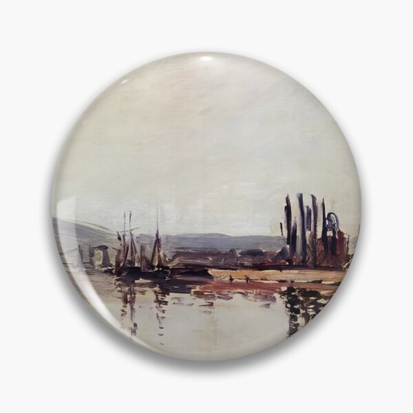 Item preview, The Seine Below Rouen   1872 by Claude Monet designed and sold by GabyddAlessandr.