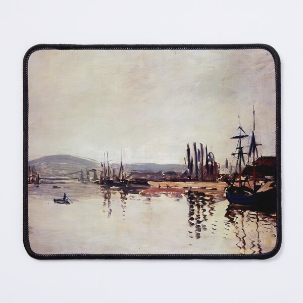 Item preview, The Seine Below Rouen   1872 by Claude Monet designed and sold by GabyddAlessandr.