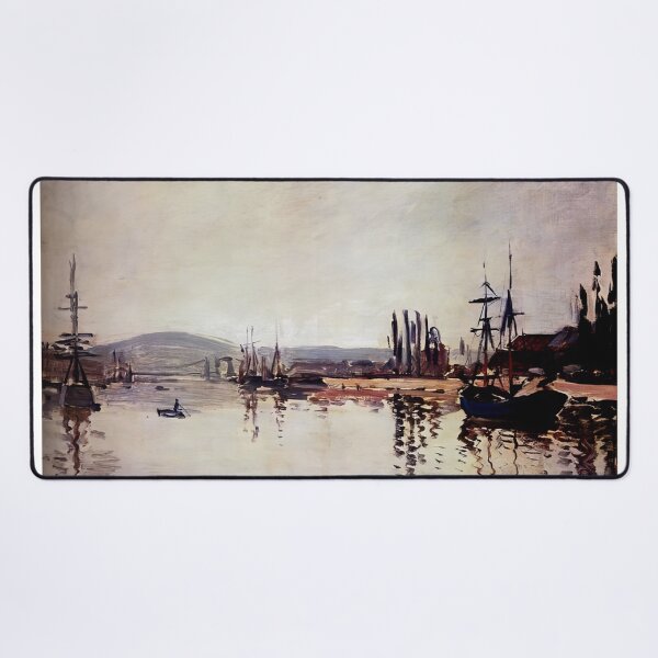 Item preview, The Seine Below Rouen   1872 by Claude Monet designed and sold by GabyddAlessandr.