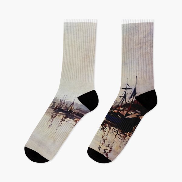 Item preview, The Seine Below Rouen   1872 by Claude Monet designed and sold by GabyddAlessandr.
