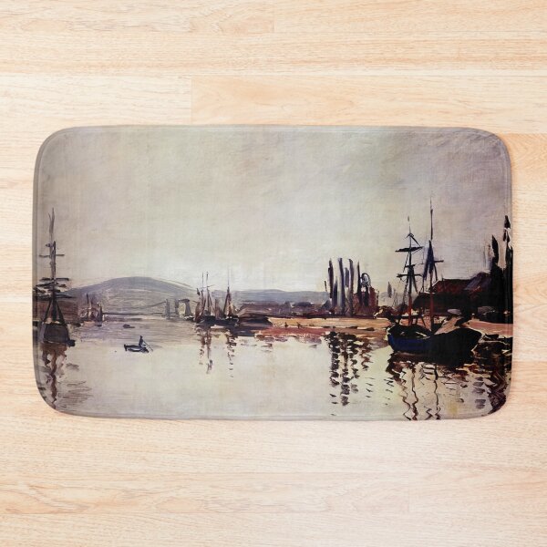 Item preview, The Seine Below Rouen   1872 by Claude Monet designed and sold by GabyddAlessandr.