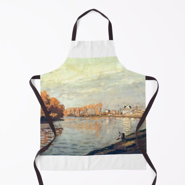 Item preview, The Seine near Bougival 1872 by Claude Monet designed and sold by GabyddAlessandr.