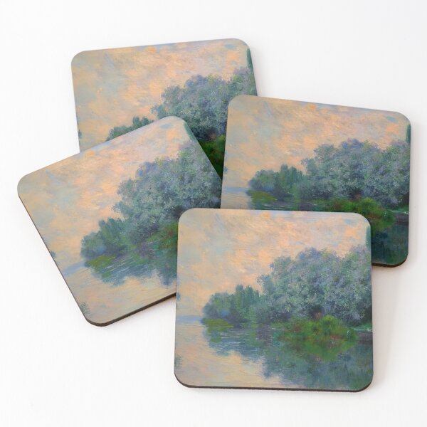 Item preview, The Seine near Giverny   1885 by Claude Monet designed and sold by GabyddAlessandr.