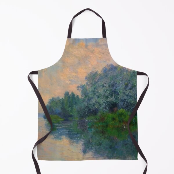 Item preview, The Seine near Giverny 1885 by Claude Monet designed and sold by GabyddAlessandr.