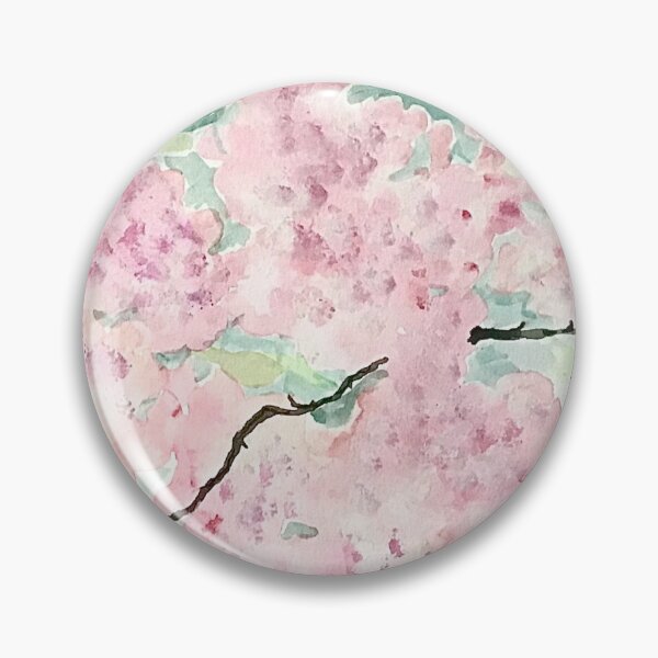 Item preview, Pink spring blossom and branches designed and sold by Batwork.