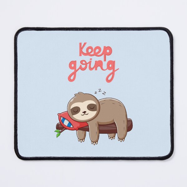 Item preview, Keep Going Lazy Sloth designed and sold by FanFest.