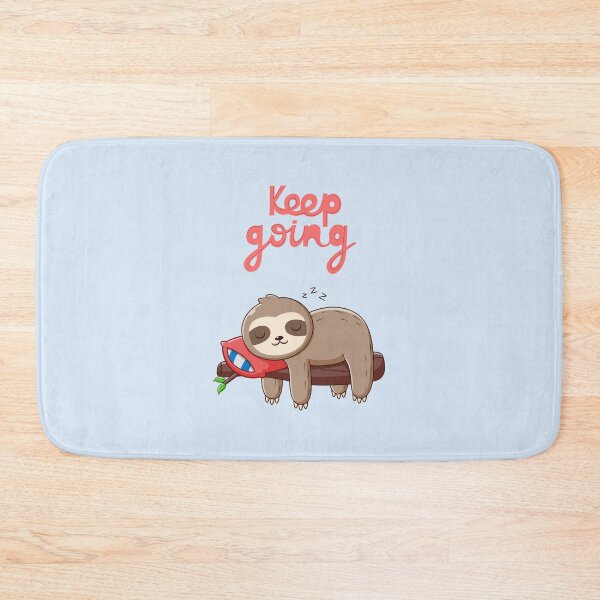 Item preview, Keep Going Lazy Sloth designed and sold by FanFest.