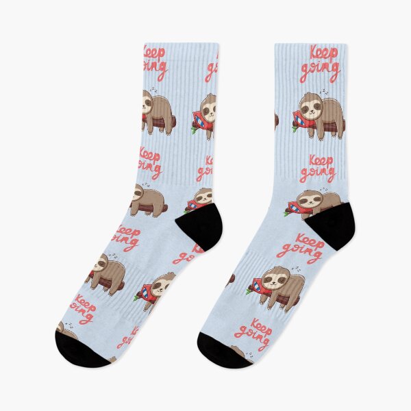 Item preview, Keep Going Lazy Sloth designed and sold by FanFest.