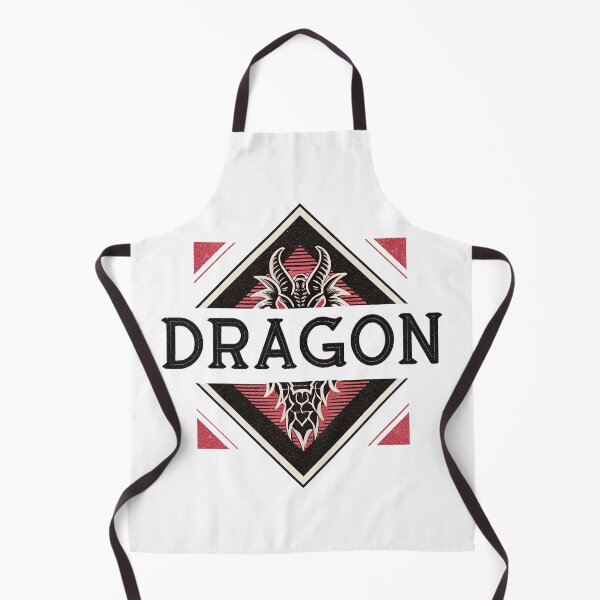 Item preview, Infernal Crest Dragon Typography designed and sold by Alahchin Art.
