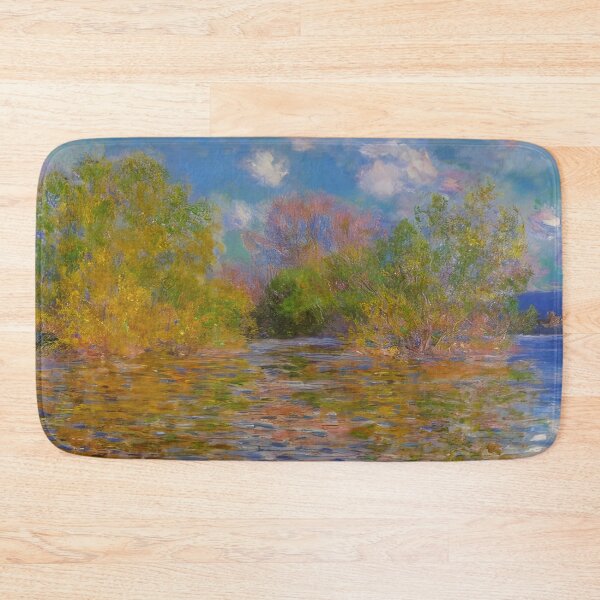 Item preview, The Seine near Giverny   1888 by Claude Monet designed and sold by GabyddAlessandr.