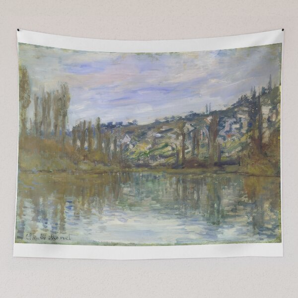 Item preview, The Seine near Vetheuil   1897 by Claude Monet designed and sold by GabyddAlessandr.
