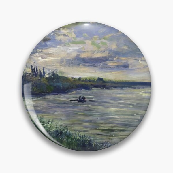 Item preview, The Seine near Vetheuil Stormy Weather   1878 by Claude Monet designed and sold by GabyddAlessandr.