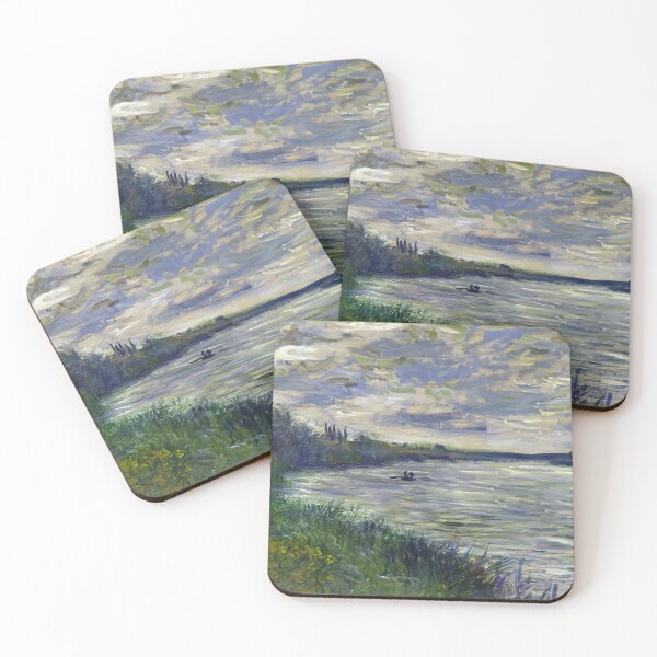 Item preview, The Seine near Vetheuil Stormy Weather   1878 by Claude Monet designed and sold by GabyddAlessandr.