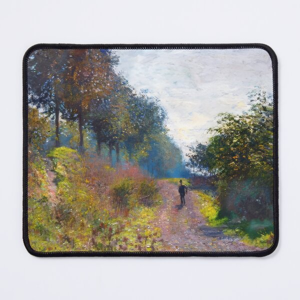 Item preview, The Sheltered Path 1873 by Claude Monet designed and sold by GabyddAlessandr.