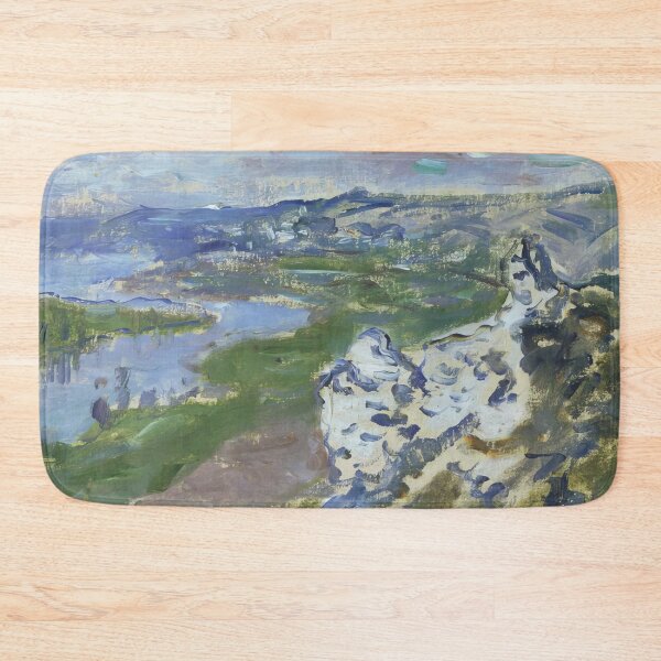 Item preview, The Seine seen from the heights Chantemesle   1881 by Claude Monet designed and sold by GabyddAlessandr.