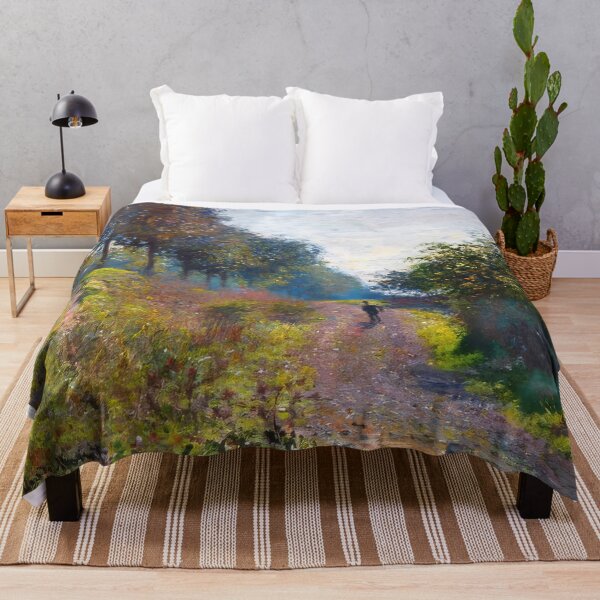 Item preview, The Sheltered Path   1873 by Claude Monet designed and sold by GabyddAlessandr.