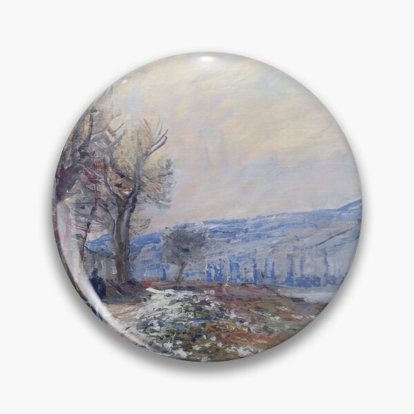 Item preview, The Siene at Lavacourt Effect of Snow   1879 by Claude Monet designed and sold by GabyddAlessandr.