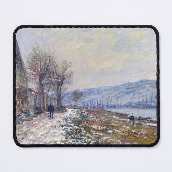 Item preview, The Siene at Lavacourt Effect of Snow   1879 by Claude Monet designed and sold by GabyddAlessandr.