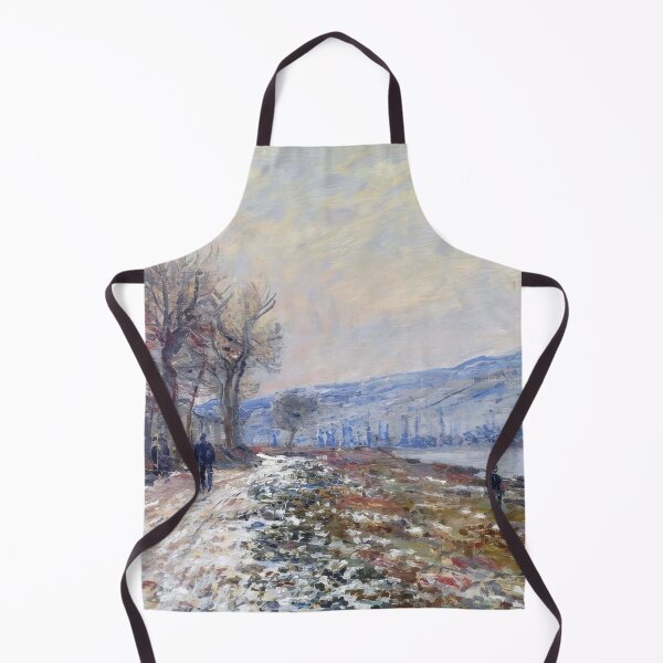 Item preview, The Siene at Lavacourt Effect of Snow 1879 by Claude Monet designed and sold by GabyddAlessandr.