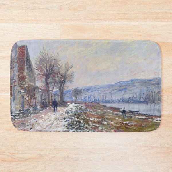 Item preview, The Siene at Lavacourt Effect of Snow   1879 by Claude Monet designed and sold by GabyddAlessandr.