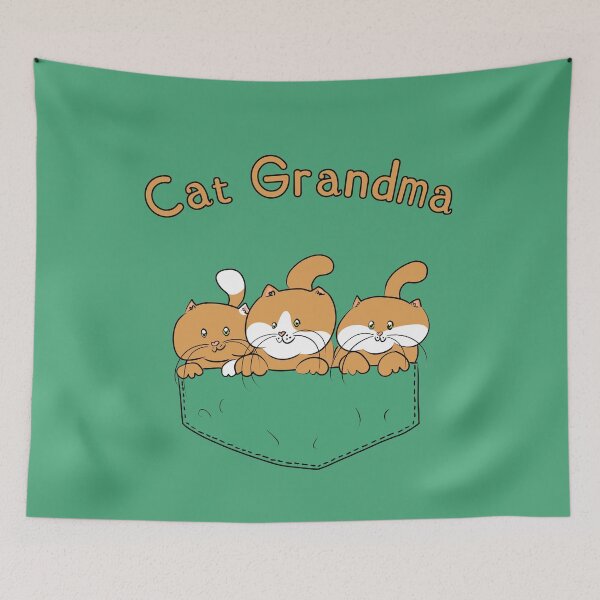 Item preview, Cat Grandma designed and sold by HugSomeNettles.