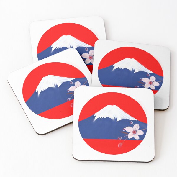 Item preview, Mount fuji cherry blossom sakura japan designed and sold by studioarjuna.com.