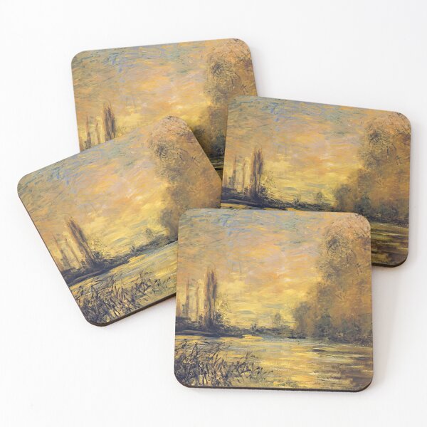 Item preview, The Small Arm of the Seine at Argenteuil   1876 by Claude Monet designed and sold by GabyddAlessandr.