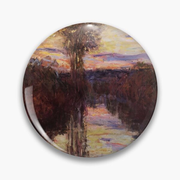 Item preview, The Small Arm of the Seine at Mosseaux Evening   1878 by Claude Monet designed and sold by GabyddAlessandr.