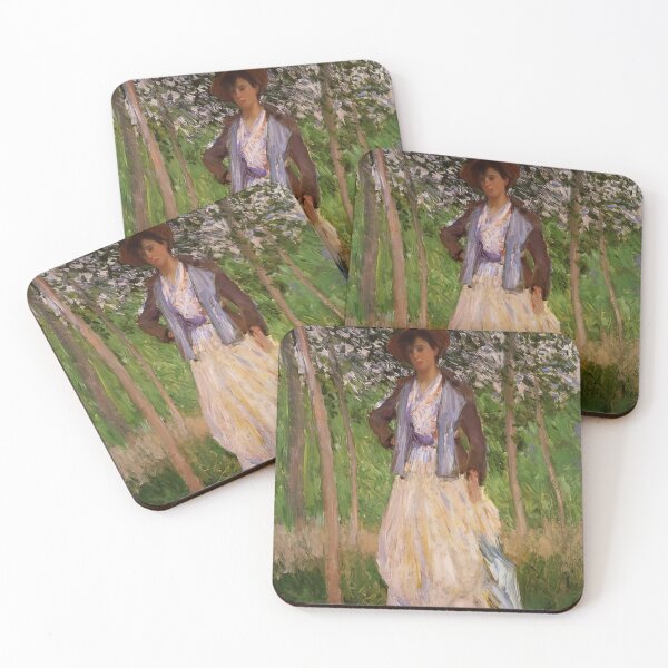 Item preview, The Stroller  Suzanne Hoschede   1887 by Claude Monet designed and sold by GabyddAlessandr.