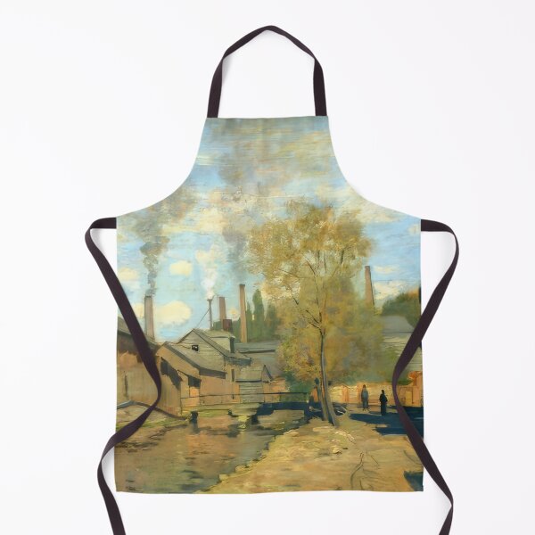 Item preview, The Stream of Robec at Rouen 1872 by Claude Monet designed and sold by GabyddAlessandr.