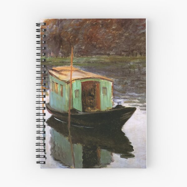 Item preview, The Studio Boat   1874 by Claude Monet designed and sold by GabyddAlessandr.