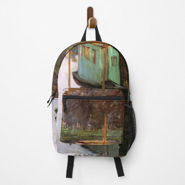 Item preview, The Studio Boat 1874 by Claude Monet designed and sold by GabyddAlessandr.