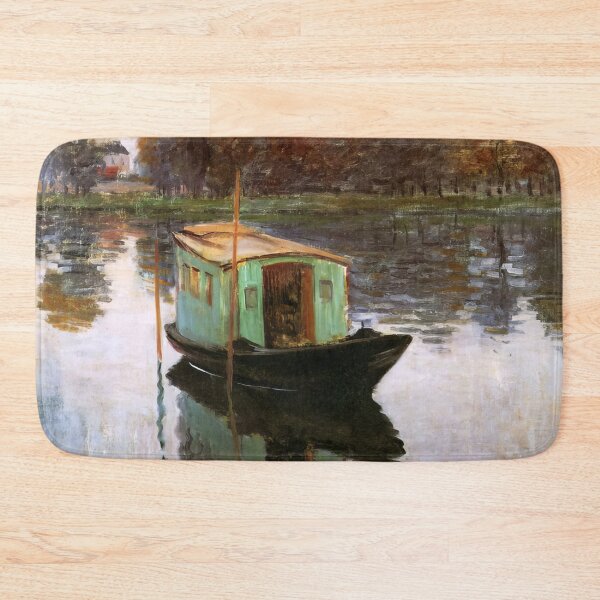 Item preview, The Studio Boat   1874 by Claude Monet designed and sold by GabyddAlessandr.