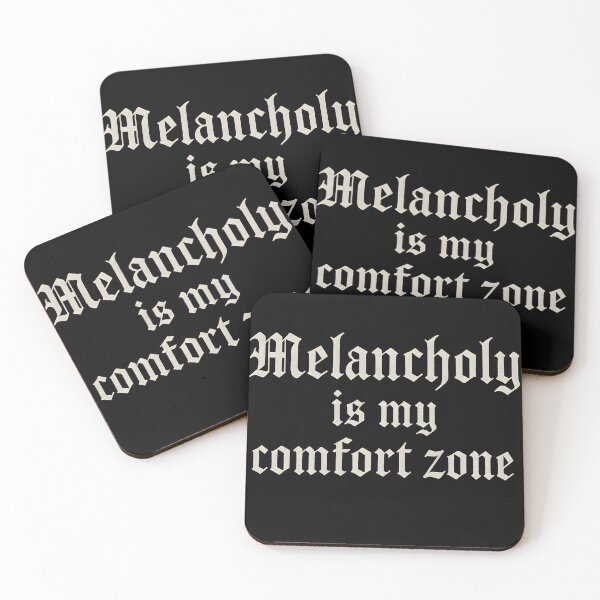 Item preview, melancholy is my comfort zone designed and sold by 95kinimoD.