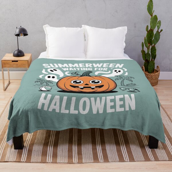Item preview, Summerween Waiting for Halloween - This funny gift is perfect for anyone who loves Halloween so much they start missing it in the summer. designed and sold by ZyziowskyArt.