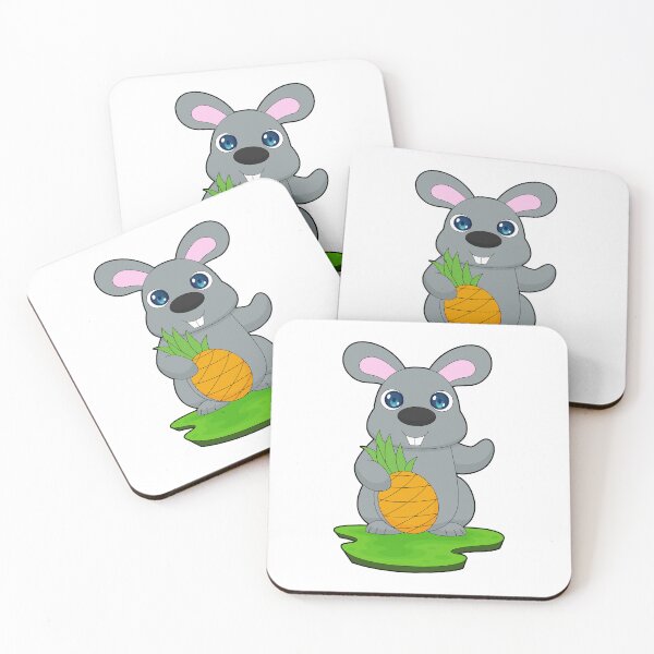 Item preview, Rabbit Pineapple Fruit designed and sold by Snabdesign84.
