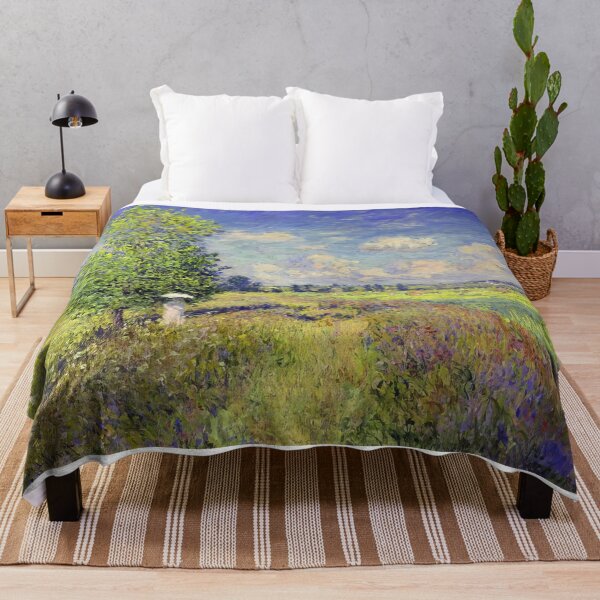 Item preview, The Summer Poppy Field 1875 by Claude Monet designed and sold by GabyddAlessandr.