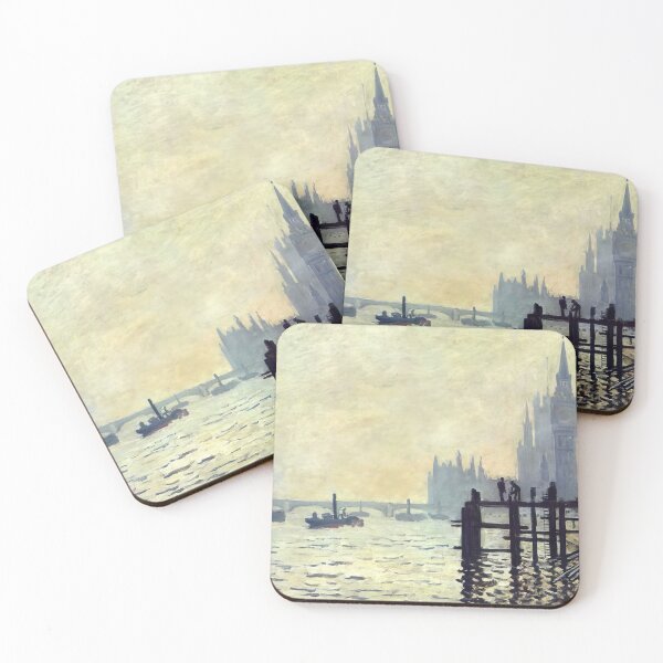 Item preview, El Támesis bajo Westminster, 1871, de Claude Monet designed and sold by GabyddAlessandr.