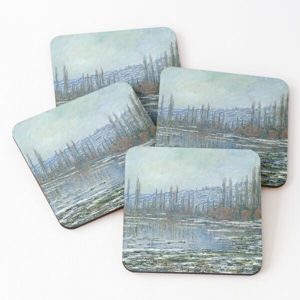 Item preview, The Thaw at Vetheuil   1881 by Claude Monet designed and sold by GabyddAlessandr.