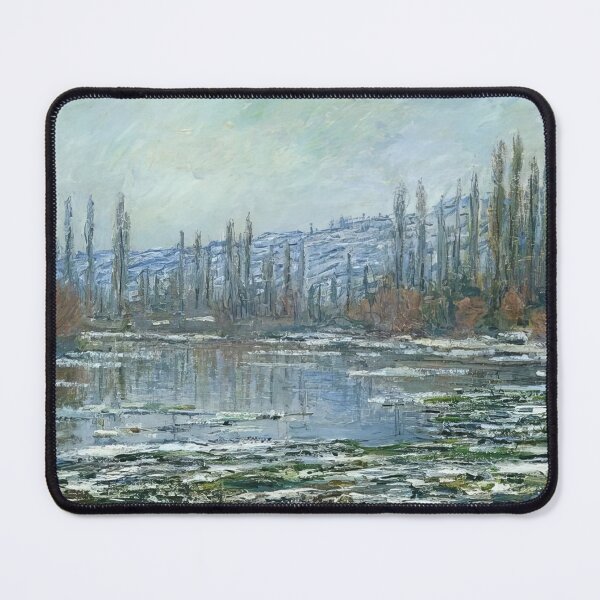 Item preview, The Thaw at Vetheuil 1881 by Claude Monet designed and sold by GabyddAlessandr.