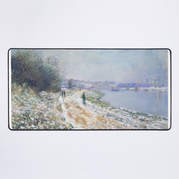 Item preview, The Tow Path at Argenteuil Winter 1875 by Claude Monet designed and sold by GabyddAlessandr.