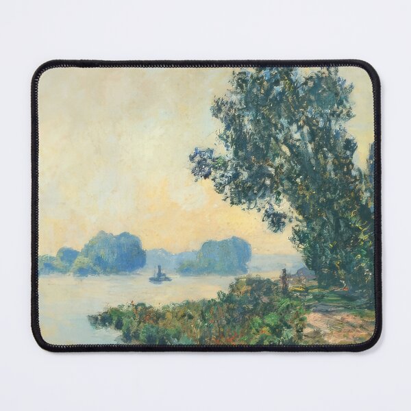 Item preview, The Towpath at Granval 1883 by Claude Monet designed and sold by GabyddAlessandr.