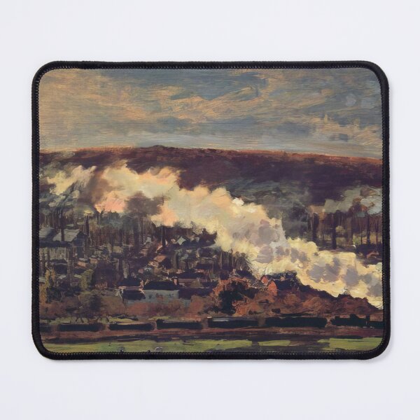 Item preview, The Train 1872 by Claude Monet designed and sold by GabyddAlessandr.